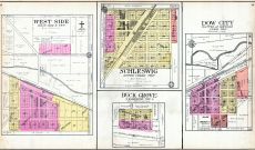 West Side, Schleswig, Buck Grove, Dow City, Crawford County 1908
